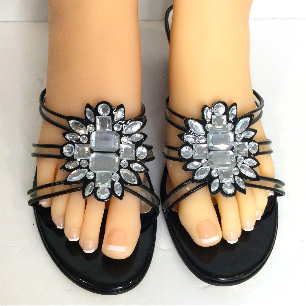 Impo Crystal Sandal Heels